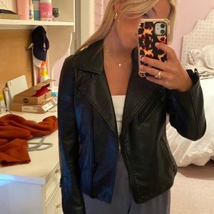 Blank NYC leather jacket